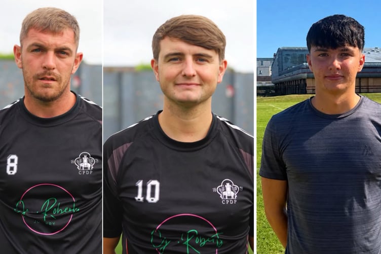 Ashley Ainsworth, Gethin Thomas and Guto Parry have signed for Pwllheli