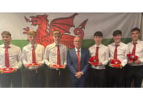Morris named player of the season at Wales Schools celebration