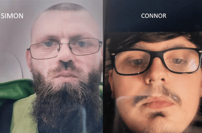 NWP Gwynedd South images of the missing men