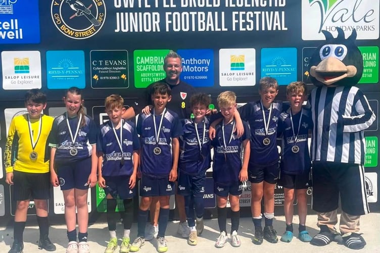 Over 120 team took part in the ever popular Bow Street Football Club Junior Festival