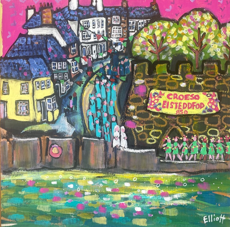Local artist Helen Elliott is opening her studio