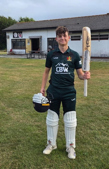 16-year-old Bryn Williams, who won the game for Aberystwyth