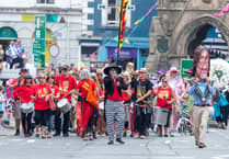 The rain didn't stop Machynlleth's 2026 carnival parade