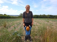 Farmer stays up all night watering as heatwave wastes thousands of veg