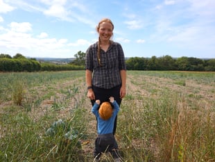 Farmer stays up all night watering as heatwave wastes thousands of veg