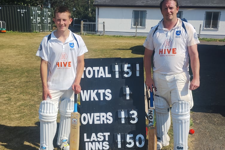 Ollie Evans and Huw Rishko