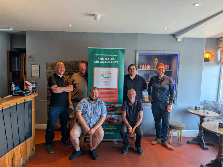 Marstons Snowdon Walk Team