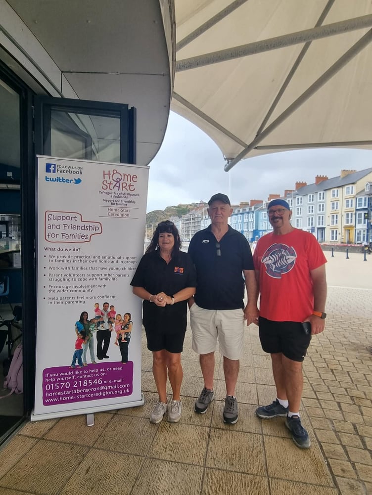 Home-Start Ceredigion hosted a successful Children’s Fun Day at the Bandstand