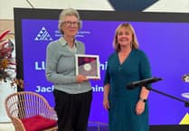 Bow Street volunteer honoured with Aled Roberts Memorial Award