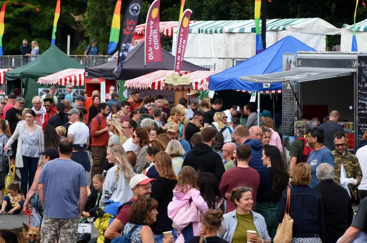 Large crowds attend the festival