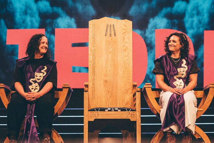 Melda Lois Griffiths and Mirain Alaw Jones
