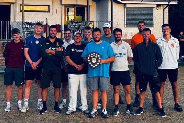 Plate winners Llanfarian