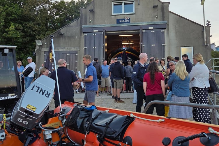 New Quay RNLI bbq event