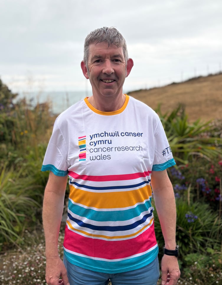Aberystwyth's Deian Creunant will run three races to raise money for Cancer Research Wales