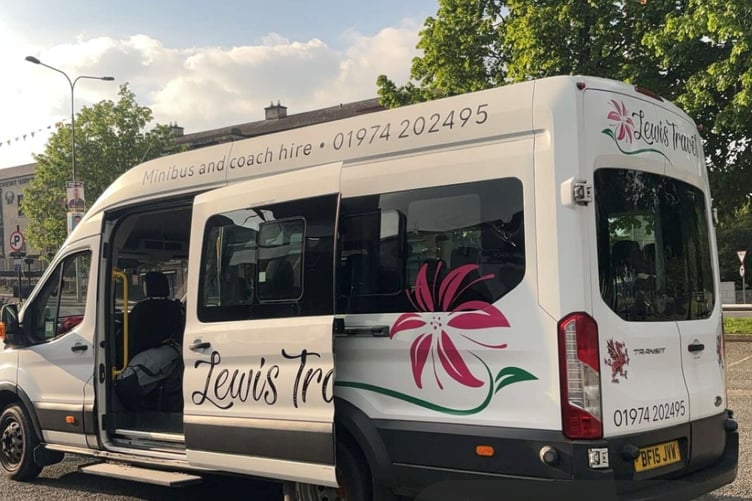 Saturday bus lewis taxis