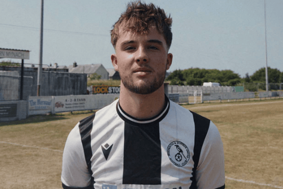 Michael Horn opened the scoring for Barmouth