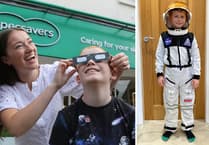 Bala 11-year-old aids Specsavers' solar eclipse safety campaign
