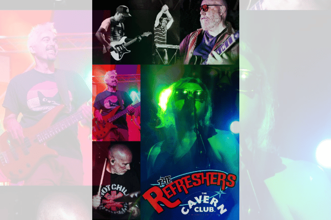 Borth band The Refreshers have been invited to play at Liverpool’s world-famous Cavern Club