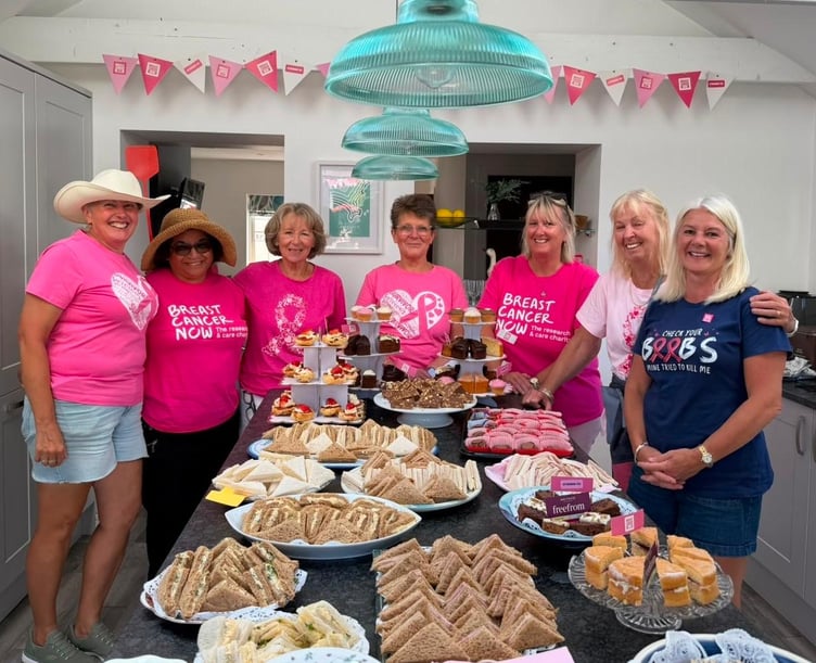 Afternoon Tea with the Abersoch Pink Ladies raised thousands for charity