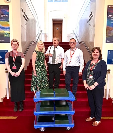 David Annwn, renowned poet and great nephew of Henry Lloyd, donates his 50-year archive to the National Library of Wales