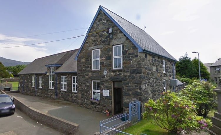 Ysgol Nebo in Gwynedd. Photos: Google Maps