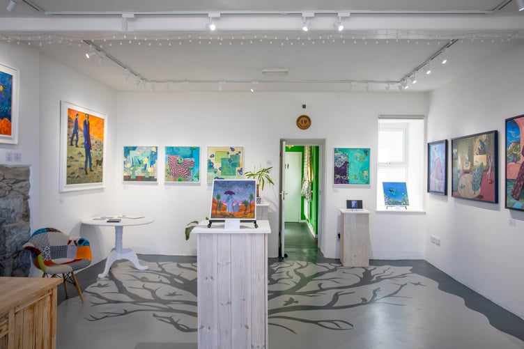 Ceri's artwork on display