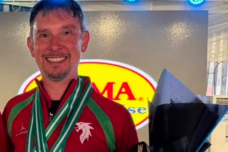 Oliver Massey won four medals in Nigeria