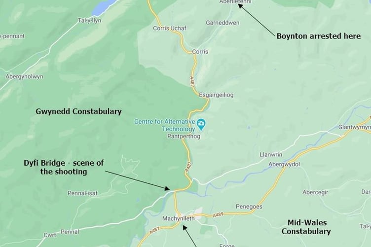 Shooting machynlleth
