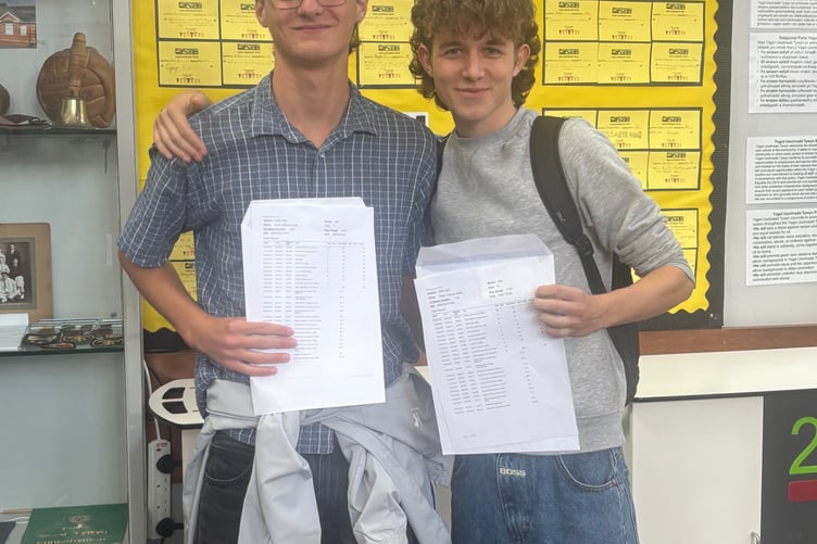 Ysgol Uwchradd Tywyn pupils have been praised for their GCSE results