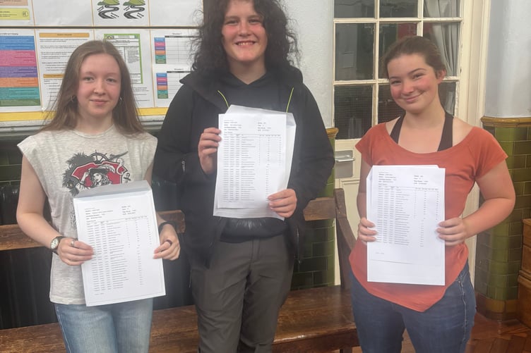 Ysgol Uwchradd Tywyn pupils have been praised for their GCSE results