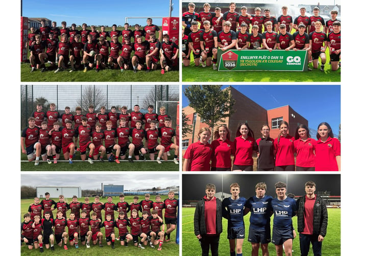Rugby and athletics teams
