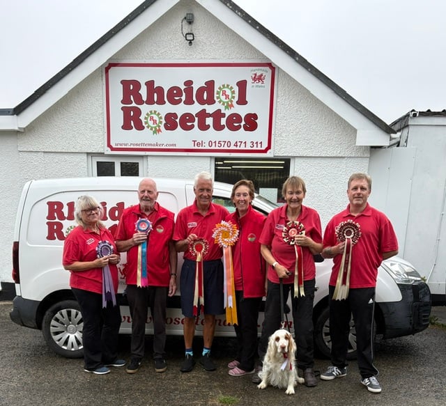 The Rheidol Rosettes team