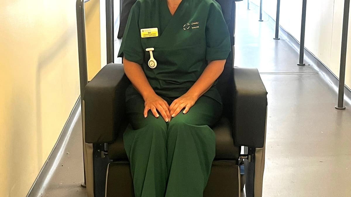 Charity funds specialist chairs worth over £10,000