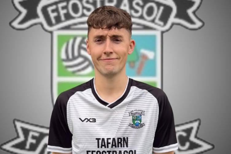 Ffostrasol hat-trick hero Dafydd Phillips