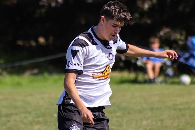 Owen Roberts was named Pwllheli's player of the match