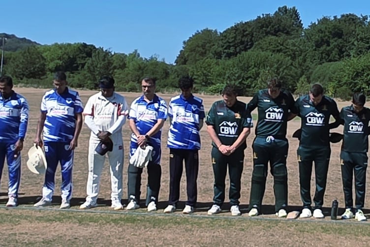 Local cricketers pay their respects to Norman Williams