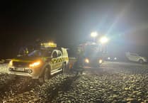 Man injured in late night beach fall