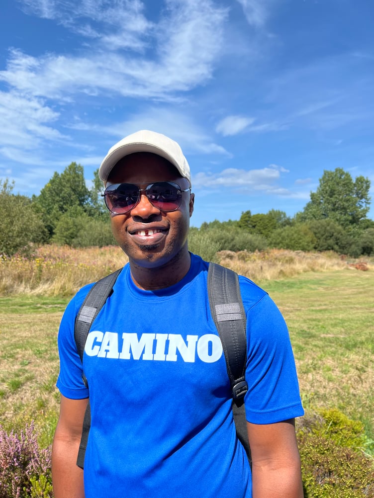 Fr. Francis Ayogu will walk 150 miles for church heating funds