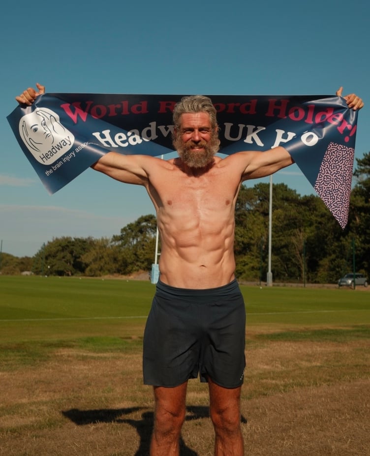 Former professional rugby player David ‘Jacko’ Jackson is coming to the end of an extraordinary world-record-breaking challenge