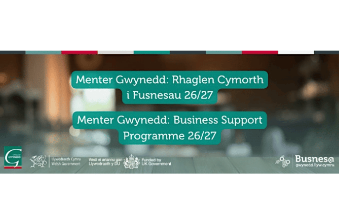 The Menter Gwynedd: Business Support Programme 2026/27 is offering help