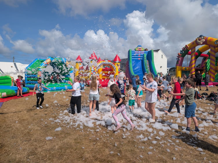 A bouncy castle theme park is coming to Penparcau.