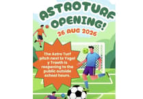 Barmouth astro turf pitch reopens for community use