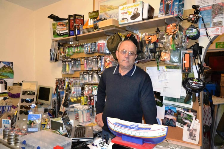 Basil Coates of GB Fishing Angling Centre