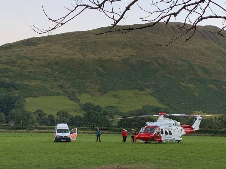 Aberdyfi Search & Rescue Team had six Cadair Idris call-outs in 17 days. Photo: Aberdyfi Search & Rescue Team