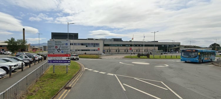 Ysbyty Gwynedd in Bangor Gwynedd. Photo: Google Maps
