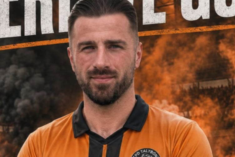 Paul James scored Talybont's winner
