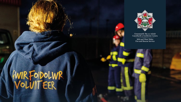 Mid and West Wales Fire Service is looking for volunteers