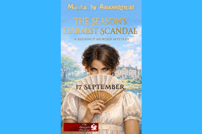 Barmouth’s Dragon Theatre present ‘Murder by Appointment, The Season’s Darkest Scandal’.