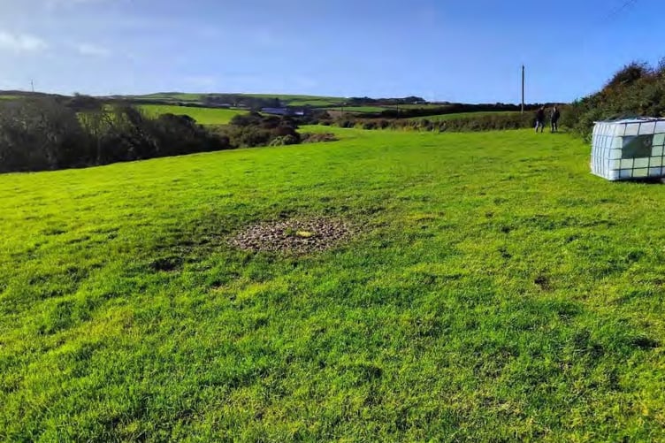 Proposed Site Of Caravans At Fferm Tir Glyn, Uwchmynydd