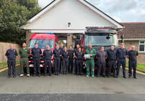 Machynlleth holiday park raises £800 for fire fighters